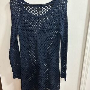 Soma Women's Navy Swimsuit Coverup‎ Size Small